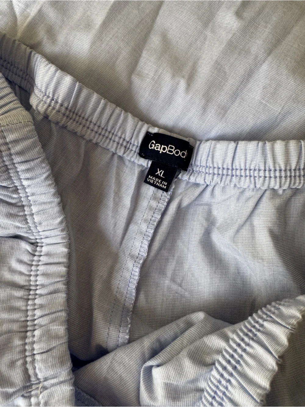 GAP oversized blue 100% cotton pajama set